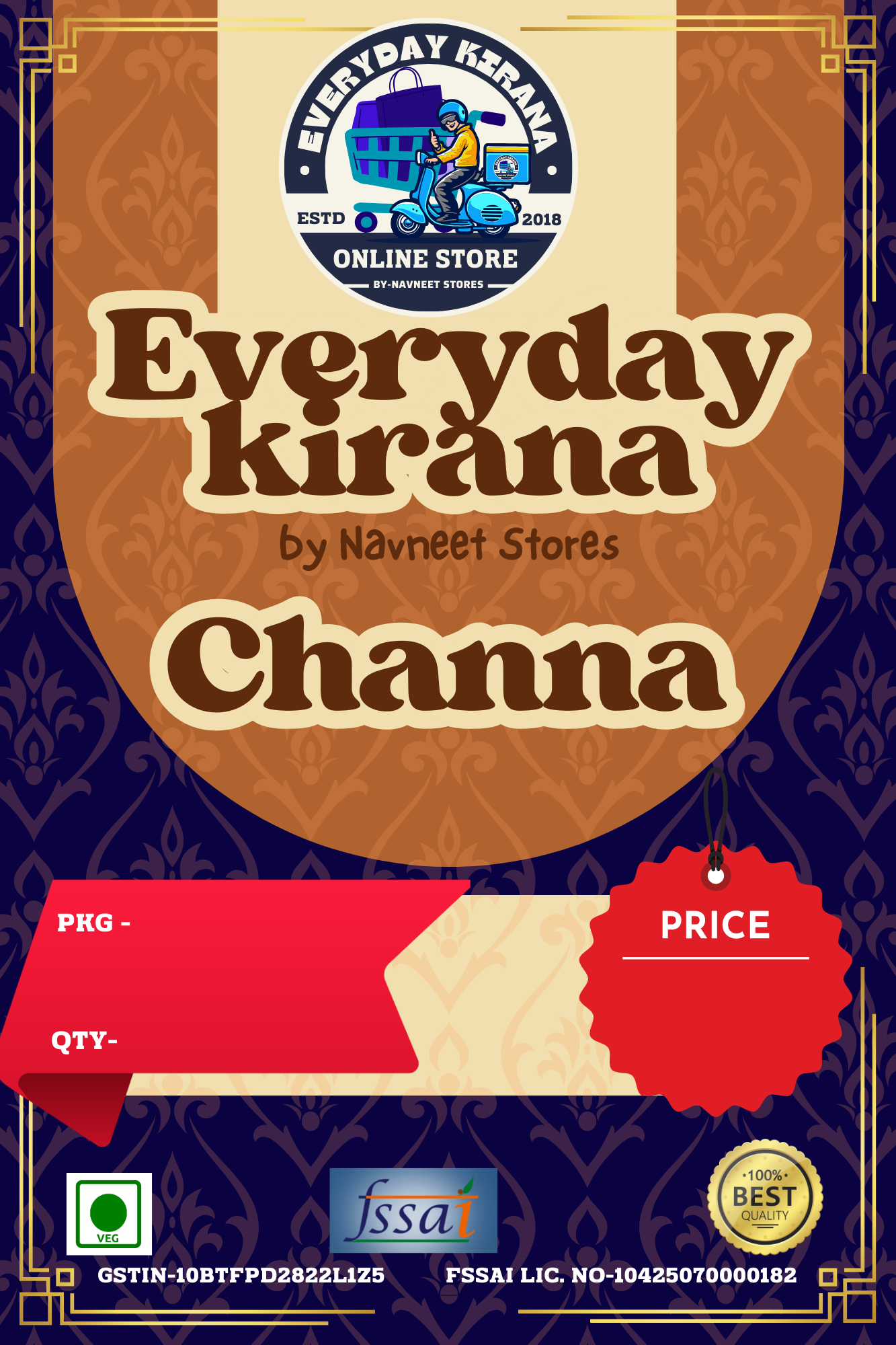 Channa 1kg - Image 2