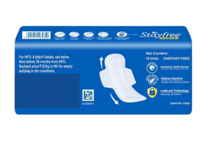 Stayfree Secure Regular Sanitary Pads - Image 2