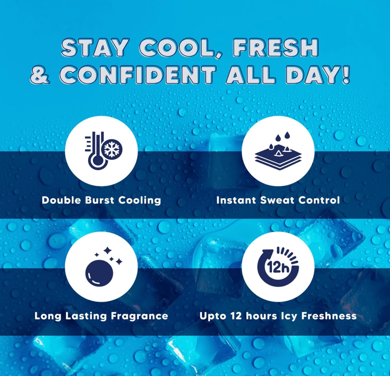 Dabur Cool King Icy Perfume Talk/ Powder 100gm - Image 4