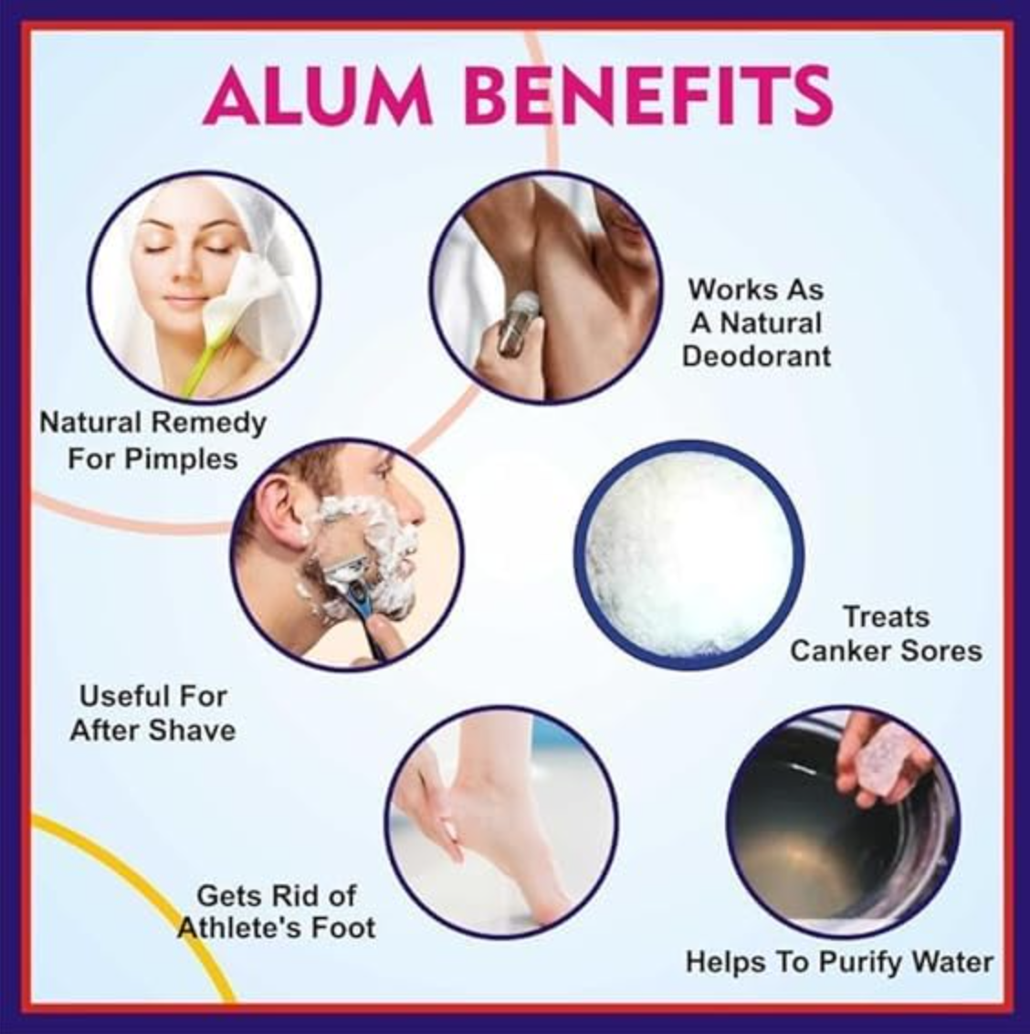 Organic Alum Stone, Fitkari Stone, Phitkari 100gm - Image 2