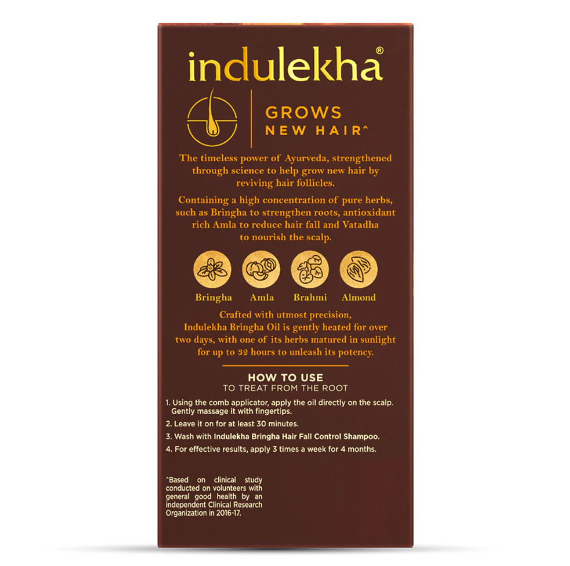 Indulekha Hair Oil 50ml - Image 3