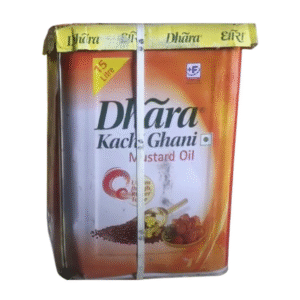 Dhara Mustard oil 15 lit Tina