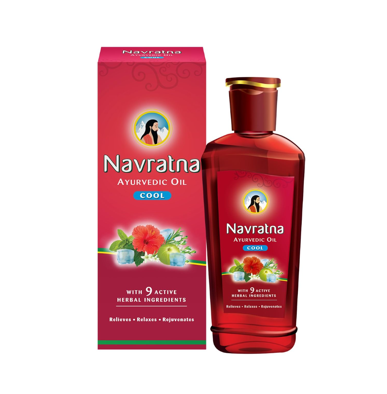 Navratna Ayuvedic Oil Cool 300ml