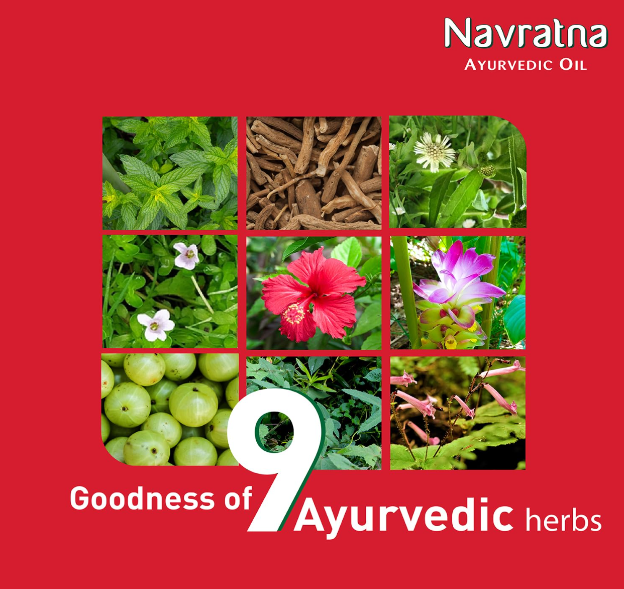 Navratna Ayuvedic Oil Cool 300ml - Image 5