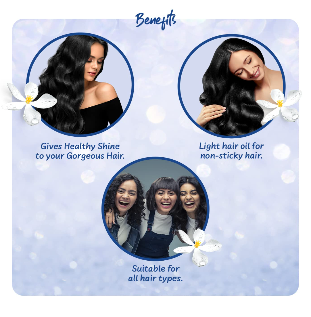 Parachute Advansed Jasmine Coconut Hair Oil 300ml - Image 3